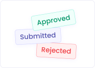 Accurate employee timesheets and approval workflow for payroll