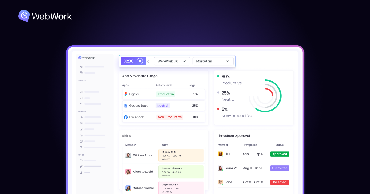 From a Pomodoro timer to real time tracking with WebWork