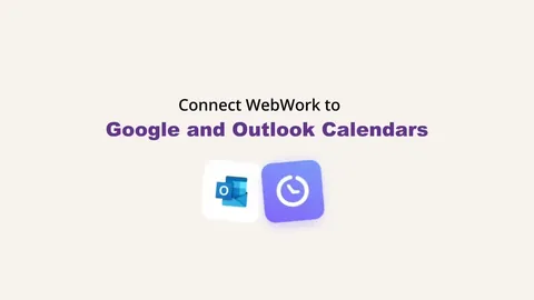 Connect Google & Outlook Calendar — WebWork video