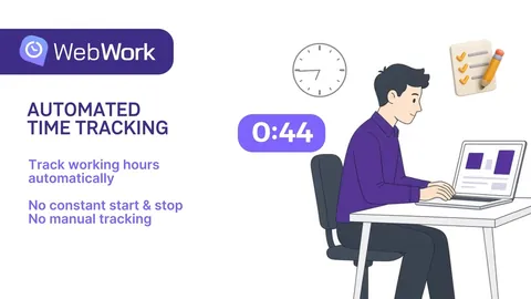 Time tracking with screenshots — full demo — WebWork video