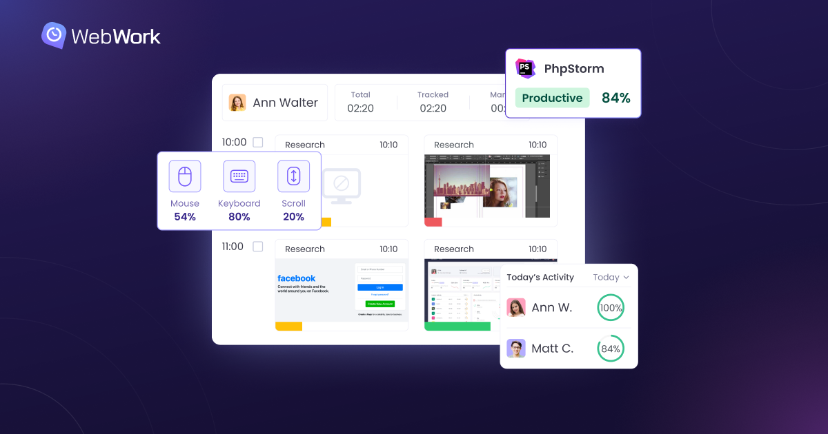 Employee Screen Monitoring Software | WebWork